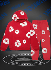 Denim Tears Rojo Largo